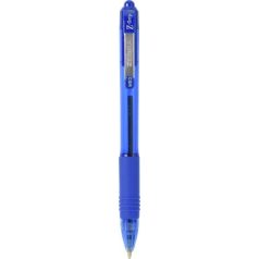  ZEBRA Golyóstoll, 0,27 mm, nyomógombos, ZEBRA "Z-Grip", kék