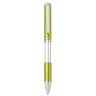 ZEBRA Golyóstoll, 0,24 mm, teleszkópos, tea zöld színű tolltest, ZEBRA "SL-F1", kék