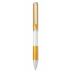   ZEBRA Golyóstoll, 0,24 mm, teleszkópos, arany színű tolltest, ZEBRA "SL-F1", kék