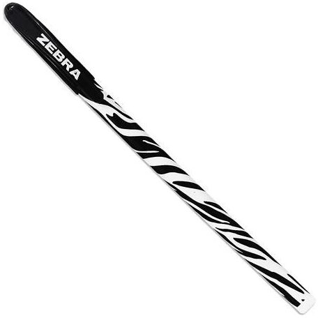 ZEBRA Golyóstoll, 0,27 mm, kupakos, vegyes testszín, ZEBRA "Animal Doodler'z", kék