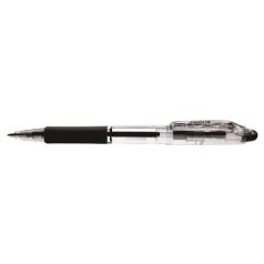   ZEBRA Golyóstoll, 0,24 mm, nyomógombos, ZEBRA "Jimnie", fekete