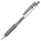 ZEBRA Zseléstoll, 0,33 mm, nyomógombos, ZEBRA "Sarasa Clip", szürke