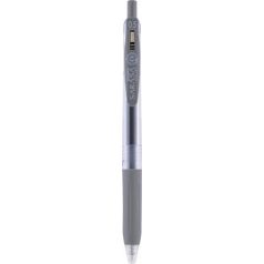   ZEBRA Zseléstoll, 0,33 mm, nyomógombos, ZEBRA "Sarasa Clip", szürke