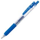 ZEBRA Zseléstoll, 0,33 mm, nyomógombos, ZEBRA "Sarasa Clip", kobalt kék