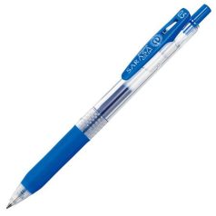   ZEBRA Zseléstoll, 0,33 mm, nyomógombos, ZEBRA "Sarasa Clip", kobalt kék