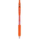 ZEBRA Zseléstoll, 0,33 mm, nyomógombos, ZEBRA "Sarasa Clip", vérnarancs