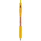 ZEBRA Zseléstoll, 0,33 mm, nyomógombos, ZEBRA "Sarasa Clip", sárga