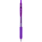 ZEBRA Zseléstoll, 0,33 mm, nyomógombos, ZEBRA "Sarasa Clip", lila