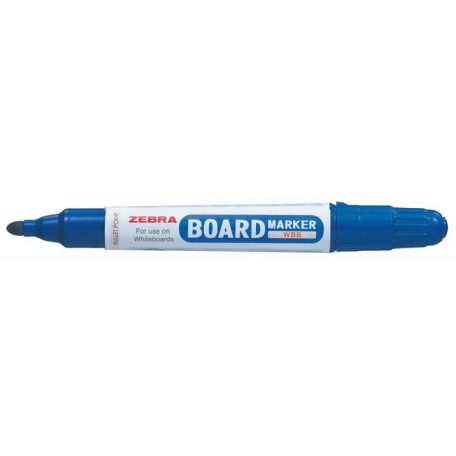 ZEBRA Táblamarker, 2,6 mm, kúpos, ZEBRA "Board Marker", kék