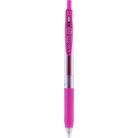 ZEBRA Zseléstoll, 0,33 mm, nyomógombos, ZEBRA "Sarasa Clip", magenta