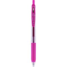   ZEBRA Zseléstoll, 0,33 mm, nyomógombos, ZEBRA "Sarasa Clip", magenta