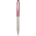 ZEBRA Golyóstoll, 0,24 mm, teleszkópos, rozsdamentes acél, pink tolltest, ZEBRA "Telescopic Metal Stylus", kék