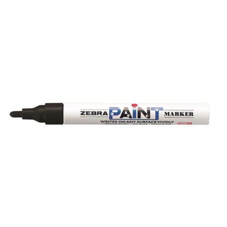 ZEBRA Lakkmarker, 3 mm, ZEBRA "Paint marker", fekete