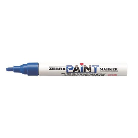 ZEBRA Lakkmarker, 3 mm, ZEBRA "Paint marker", kék
