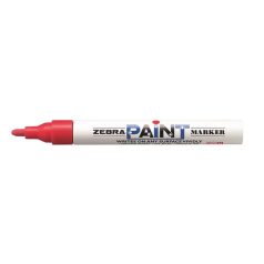   ZEBRA Lakkmarker, 3 mm, ZEBRA "Paint marker", piros