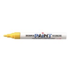   ZEBRA Lakkmarker, 3 mm, ZEBRA "Paint marker", sárga