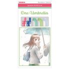 ZEBRA Írószer készlet, ZEBRA "Manga Set, One Umbrella", 5 darabos
