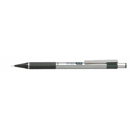 ZEBRA Nyomósirón, 0,5 mm, rozsdamentes acél, fekete test, ZEBRA "M-301"