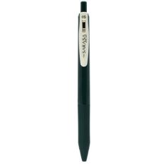   ZEBRA Zseléstoll, 0,33 mm, nyomógombos, ZEBRA "Sarasa Clip Vintage", zöldesfekete