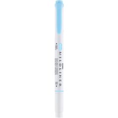   ZEBRA Szövegkiemelő, 1,0/3,5 mm, kétvégű, ZEBRA "Mildliner Fluorescent", kék