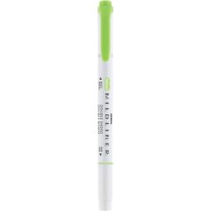   ZEBRA Szövegkiemelő, 1,0/3,5 mm, kétvégű ZEBRA "Mildliner Cool & Refined" zöld