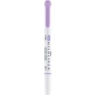 ZEBRA Szövegkiemelő, 1,0/3,5 mm, kétvégű ZEBRA "Mildliner Cool & Refined" lila