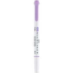   ZEBRA Szövegkiemelő, 1,0/3,5 mm, kétvégű ZEBRA "Mildliner Cool & Refined" lila