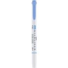 ZEBRA Szövegkiemelő, 1,0/3,5 mm, kétvégű ZEBRA "Mildliner Cool & Refined" kék