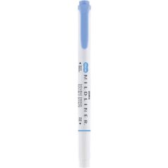   ZEBRA Szövegkiemelő, 1,0/3,5 mm, kétvégű ZEBRA "Mildliner Cool & Refined" kék