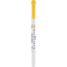   ZEBRA Szövegkiemelő, 1,0/3,5 mm, kétvégű, ZEBRA "Mildliner Warm", arany