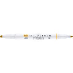   ZEBRA Szövegkiemelő, 1,0/3,5 mm, kétvégű, ZEBRA "Mildliner Warm", arany