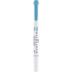   ZEBRA Szövegkiemelő, 1,0/3,5 mm, kétvégű, ZEBRA "Mildliner Warm", füstkék