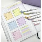 ZEBRA Szövegkiemelő készlet, 1,4/4 mm, kétvégű, ZEBRA "Mildliner Highlighter Gentle", 5 különböző szín