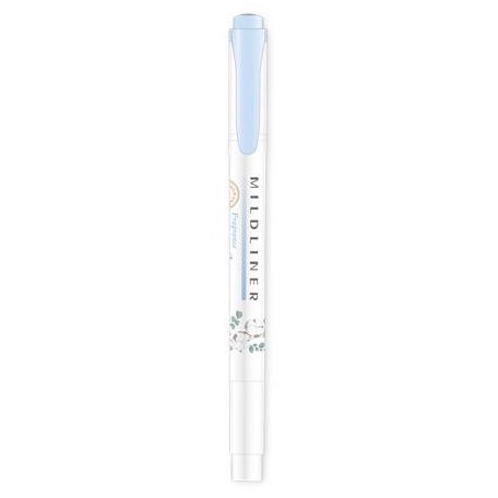 ZEBRA Szövegkiemelő készlet, 1,4/4 mm, kétvégű, ZEBRA "Mildliner Scented Fragrance", 6 különböző szín