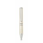 ZEBRA Golyóstoll, 0,24 mm, teleszkópos, pezsgő színű tolltest, ZEBRA "SL-F1", kék