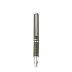   ZEBRA Golyóstoll, 0,24 mm, teleszkópos, metálszürke tolltest, ZEBRA "SL-F1", kék