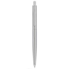   ZEBRA Golyóstoll, 0,24 mm, nyomógombos, ezüst színű klip, ezüst tolltest, ZEBRA "901", kék