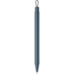   ZEBRA Zseléstoll, 0,33 mm, nyomógombos, mágneses tartóval, kékesszürke tolltest, ZEBRA "Pitan", fekete