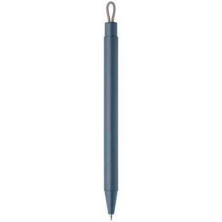 ZEBRA Zseléstoll, 0,33 mm, nyomógombos, mágneses tartóval, kékesszürke tolltest, ZEBRA "Pitan", fekete