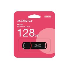   ADATA Pendrive, 128GB, USB 3.2 Gen1, ADATA "UV150", fekete