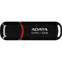   ADATA Pendrive, 32GB, USB 3.2 Gen1, ADATA "UV150", fekete