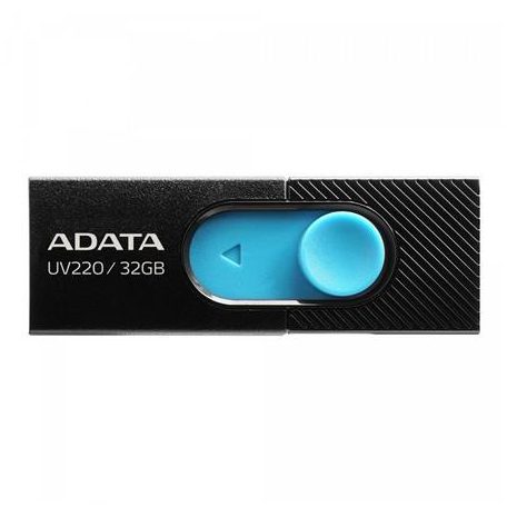 ADATA Pendrive, 32GB, USB 2.0, ADATA "UV220", fekete