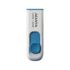   ADATA Pendrive, 32GB, USB 2.0, ADATA "C008", fehér