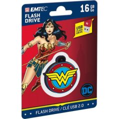   EMTEC Pendrive, 16GB, USB 2.0, EMTEC "DC Wonder Woman"