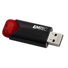   EMTEC Pendrive, 16GB, USB 3.2, EMTEC "B110 Click Easy", fekete-piros