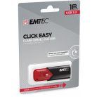 EMTEC Pendrive, 16GB, USB 3.2, EMTEC "B110 Click Easy", fekete-piros