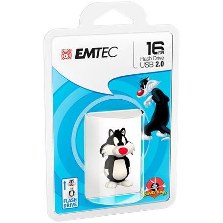 EMTEC Pendrive, 16GB, USB 2.0, EMTEC "Sylvester"