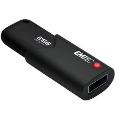   EMTEC Pendrive, 256GB, USB 3.2, titkosított, EMTEC "B120 Click Secure"