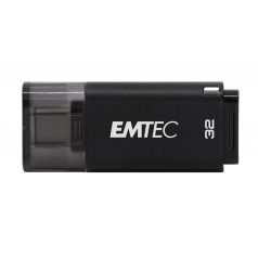   EMTEC Pendrive, 32GB, USB-C 3.2, EMTEC "D400 Type-C", fekete