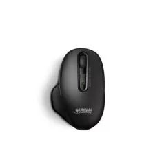   URBAN FACTORY Egér, vezeték nélküli, optikai, tölthető, USB+BT, URBAN FACTORY "Onlee Pro Dual", fekete